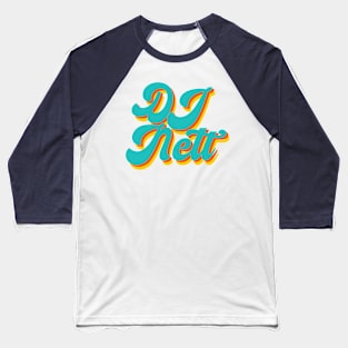 DJ NETT RETRO Baseball T-Shirt